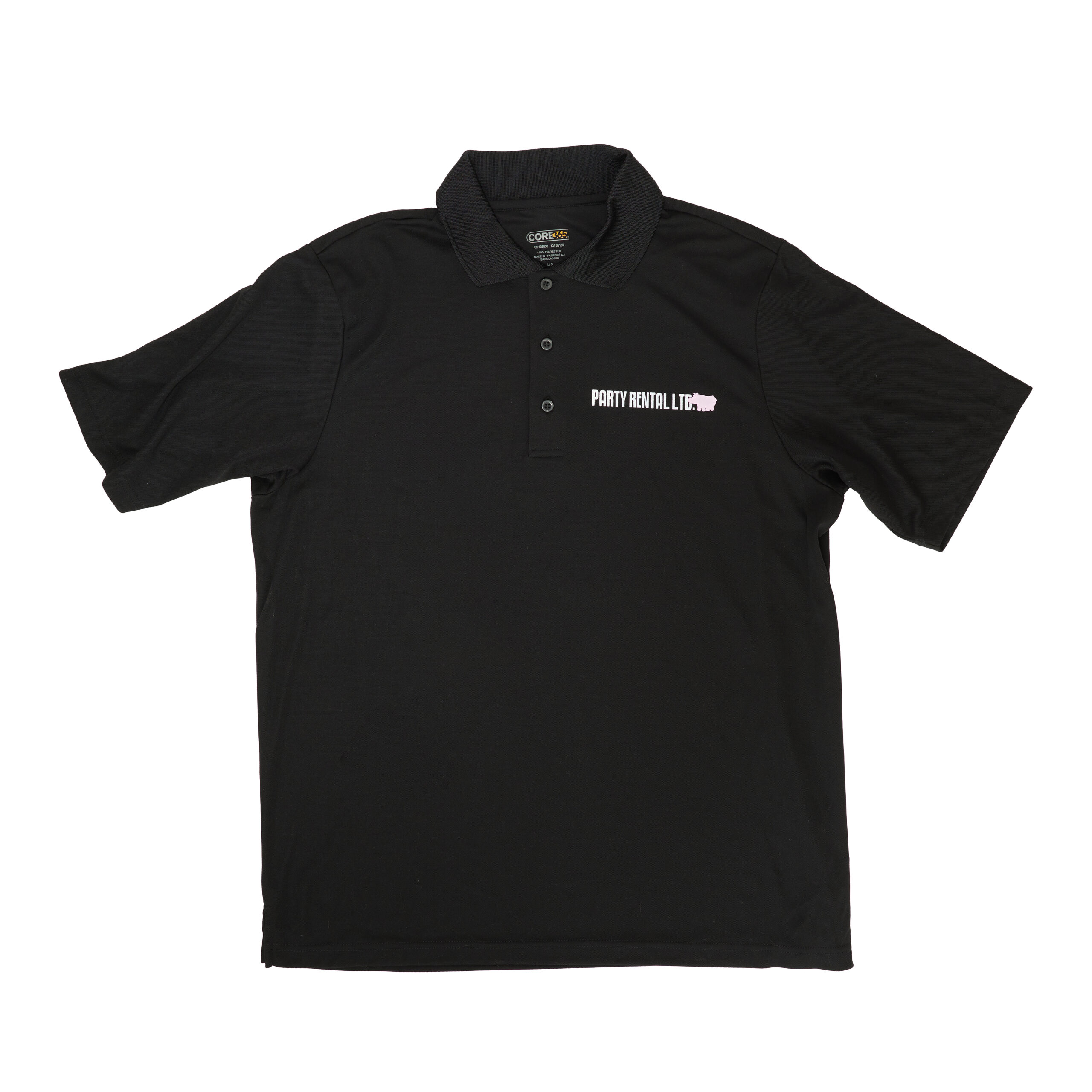 Men's Black Polo