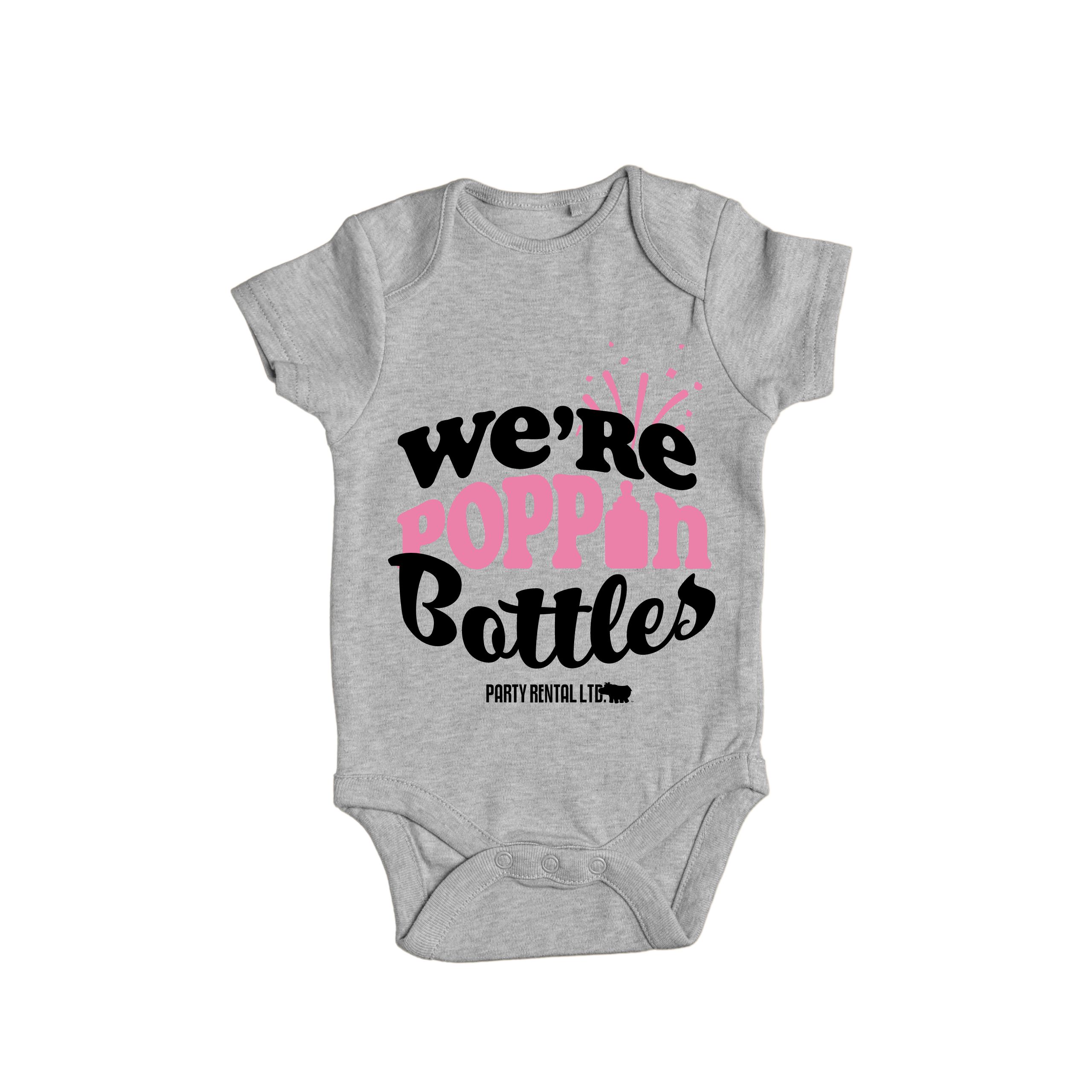 Poppin Bottles Onesie