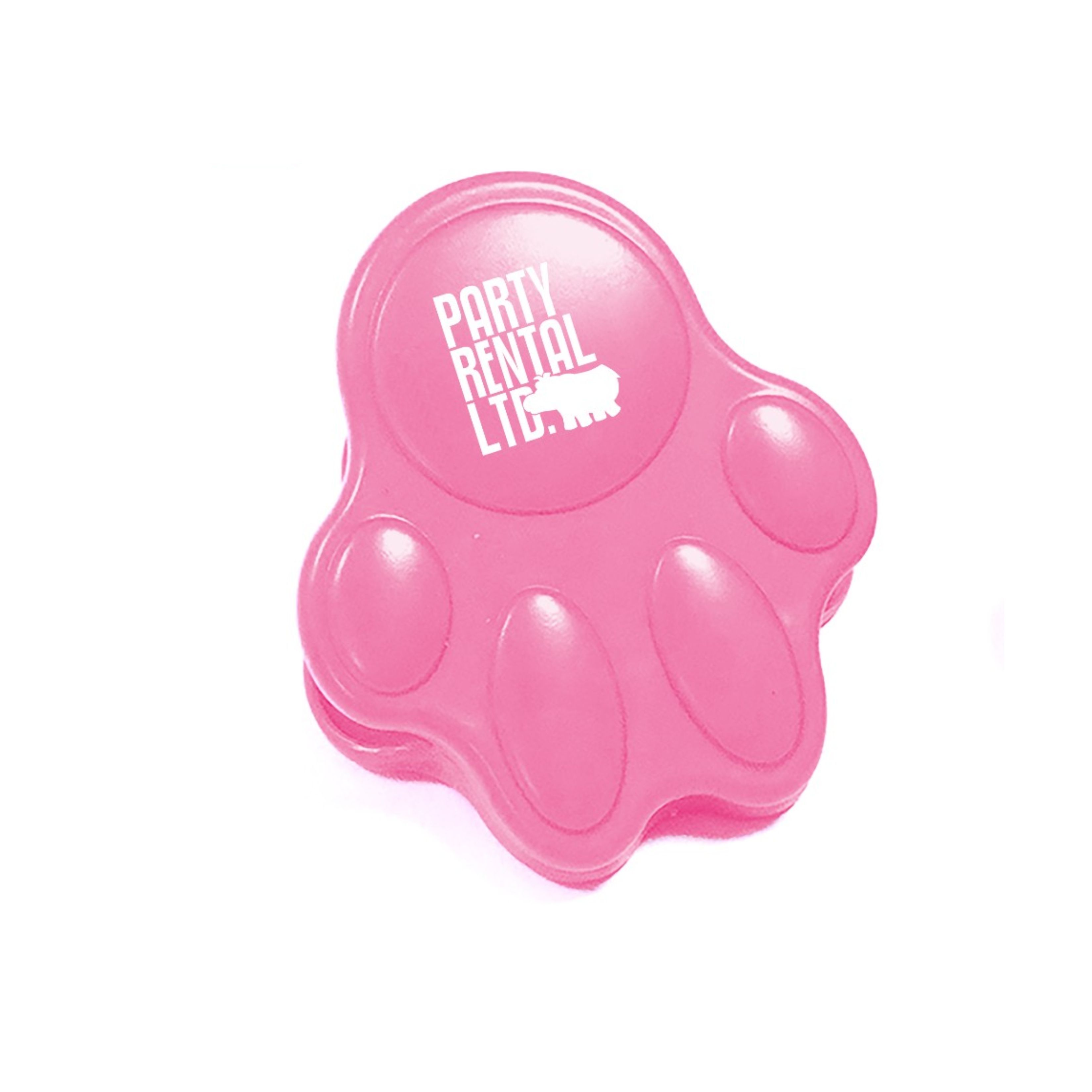 Pink Pawprint Chip Bag Clip